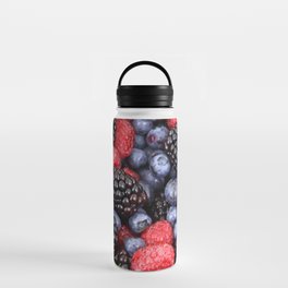 Berries Fruits Photo Water Bottle