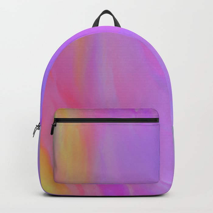 Neon Flow Nebula #4 Backpack