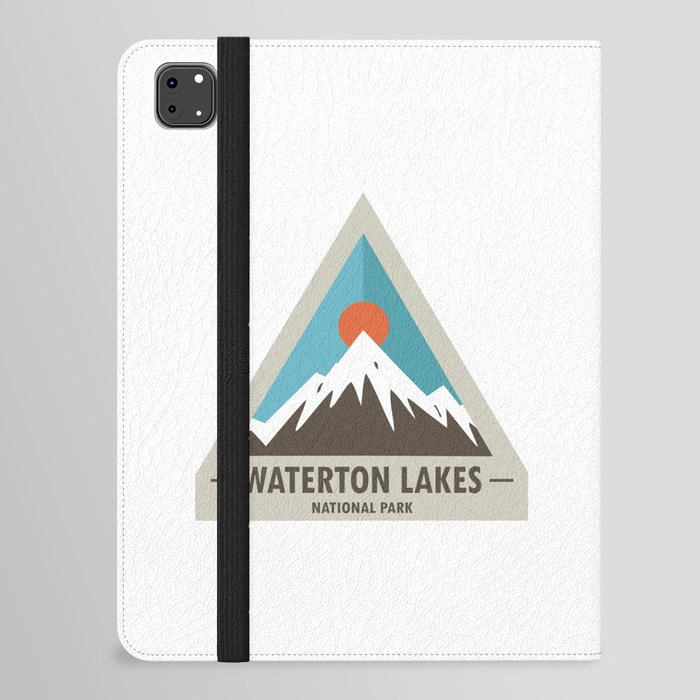 Waterton Lakes National Park iPad Folio Case