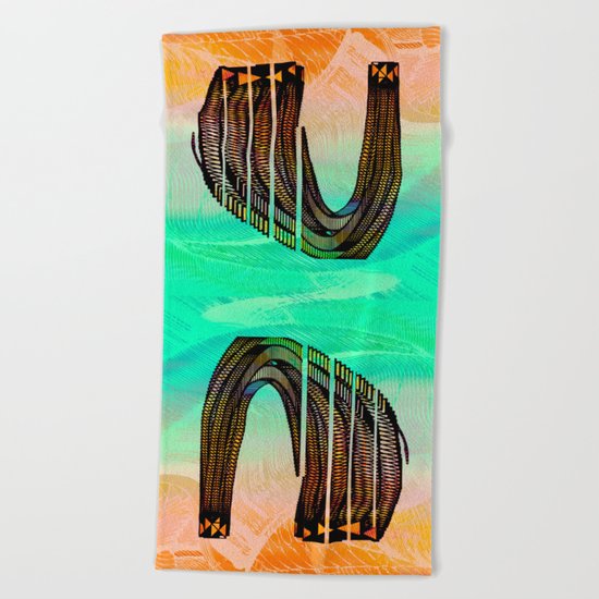 Elephant I Beach Towel