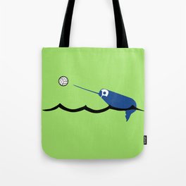 Water Polo Narwhal Tote Bag