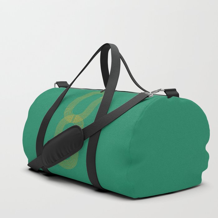 Eight Track Runners Never Quit Duffle Bag By Budikwan
