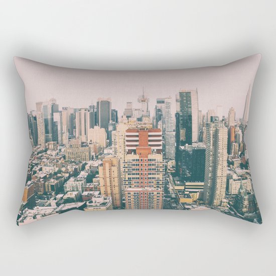 New York architecture 4 Rectangular Pillow