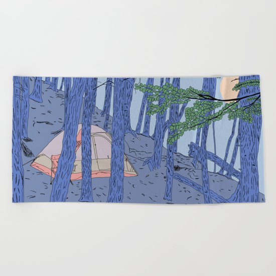 Early morning Beach Towel