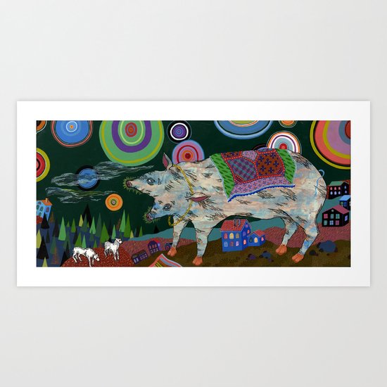 Great Protector Art Print