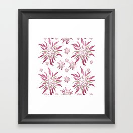 Flower Joy Framed Art Print