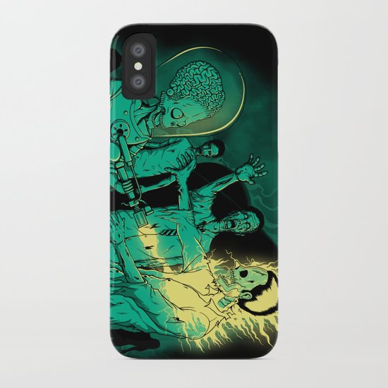 Zombies Attack iPhone Case