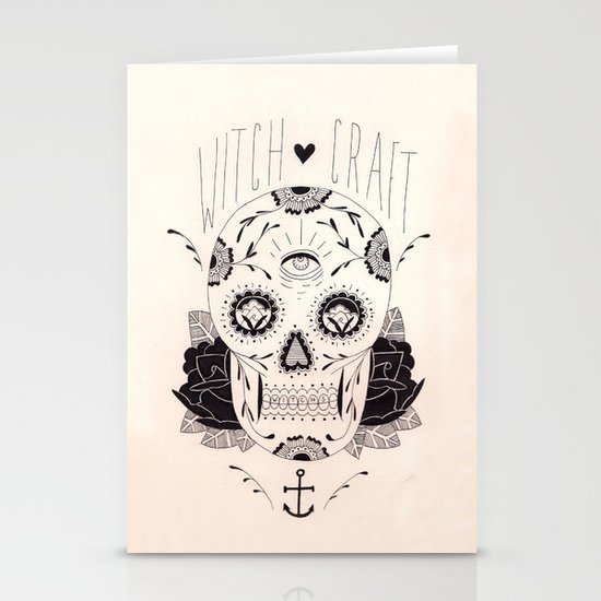 Dia de los muertos Stationery Cards