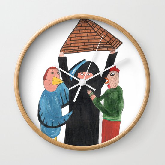 Pirâmide. Wall Clock