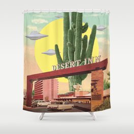 Desert Inn (UFO) Shower Curtain