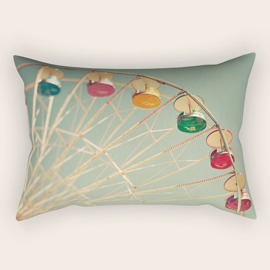 Color Wheel Rectangular Pillow