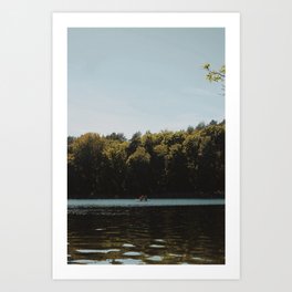Summer Days at the Lake Art Print