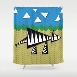 Zebra Shower Curtain