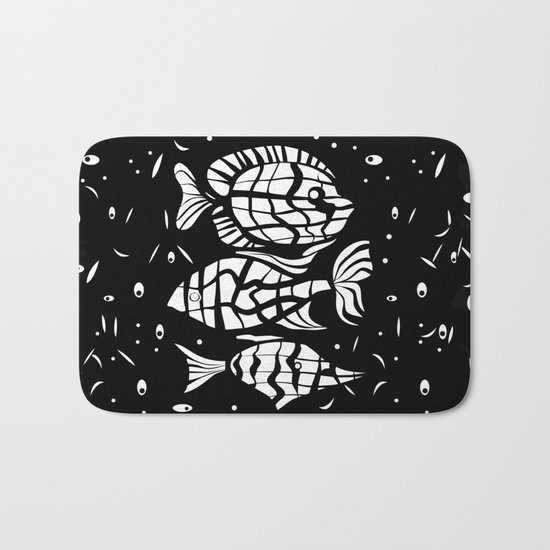 Fish . Zodiac sign Bath Mat