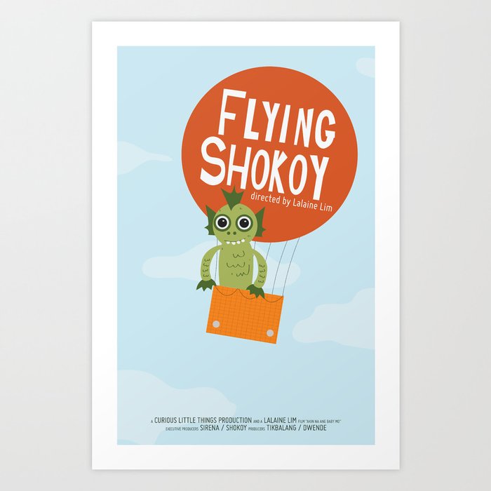 Flying Shokoy (Philippine Mythological Creatures Series) Art Print