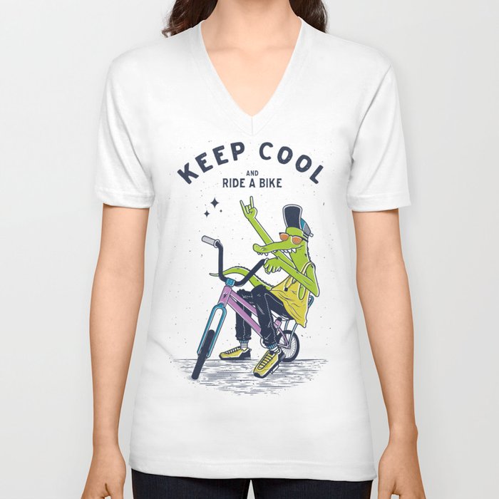 Keep Cool V Neck T Shirt