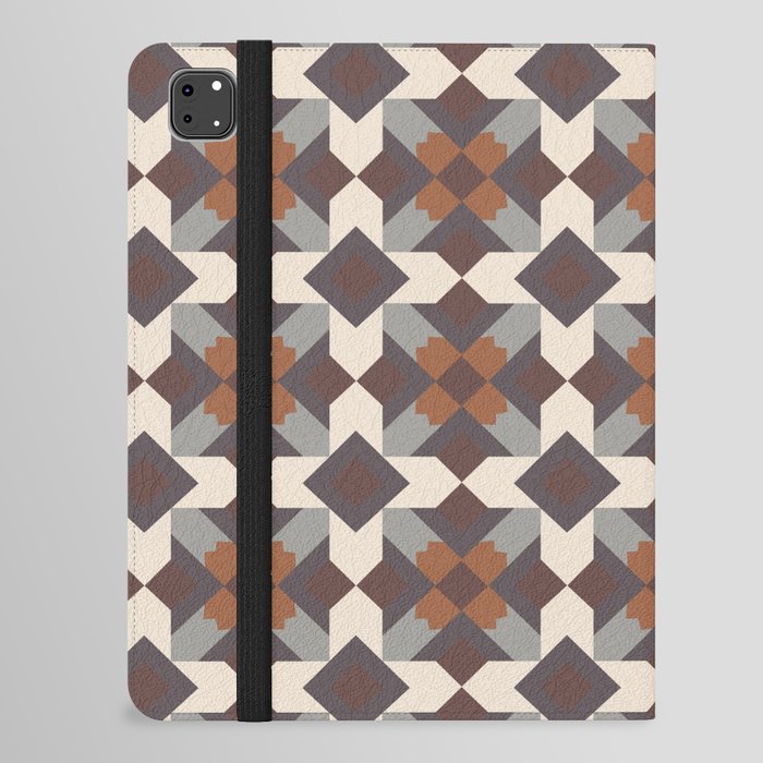 Wenge Tile iPad Folio Case
