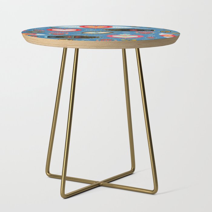 Milagro love hearts - blue Side Table