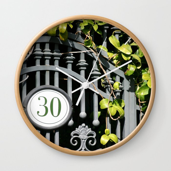 Door 30 Wall Clock