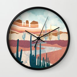 Desert Vista Wall Clock