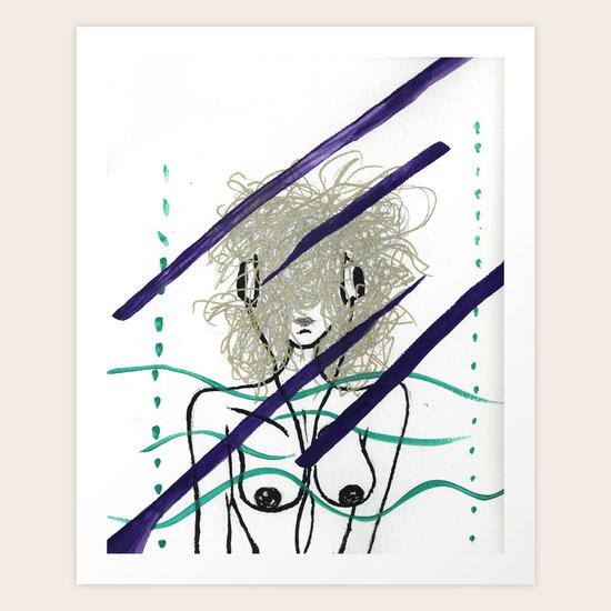 Gold Art Print