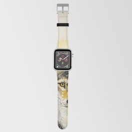Totem Grey wolf Apple Watch Band