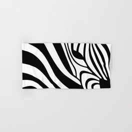 Zebra Look Hand & Bath Towel