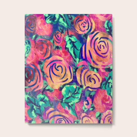 Cira Flora Metal Print