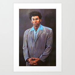 Seinfeld - Cosmo Kramer Poster - TV Art Print