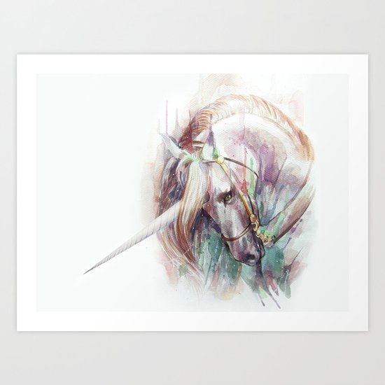 Unicorn Art Print