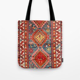 Kazak Southwest Caucasus Rug Print Tote Bag