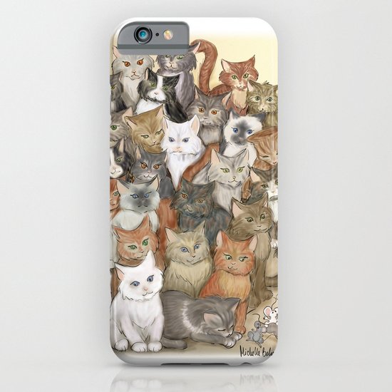 1000 cats iPhone & iPod Case