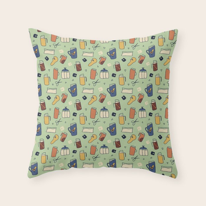 Cottage throw deals pillows