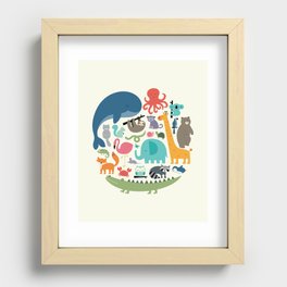 We Are One Recessed Framed Print