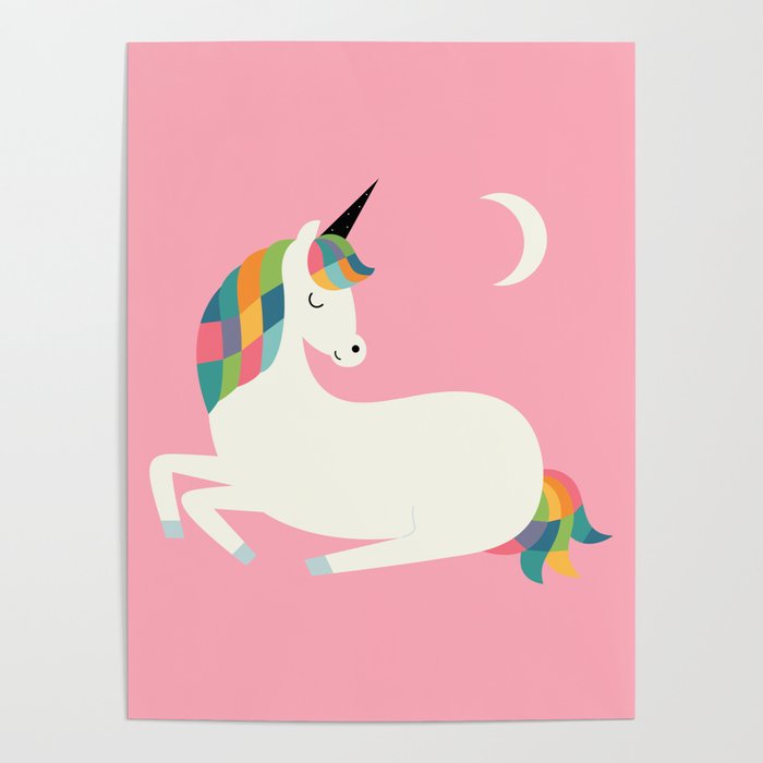 Unicorn Happiness Poster