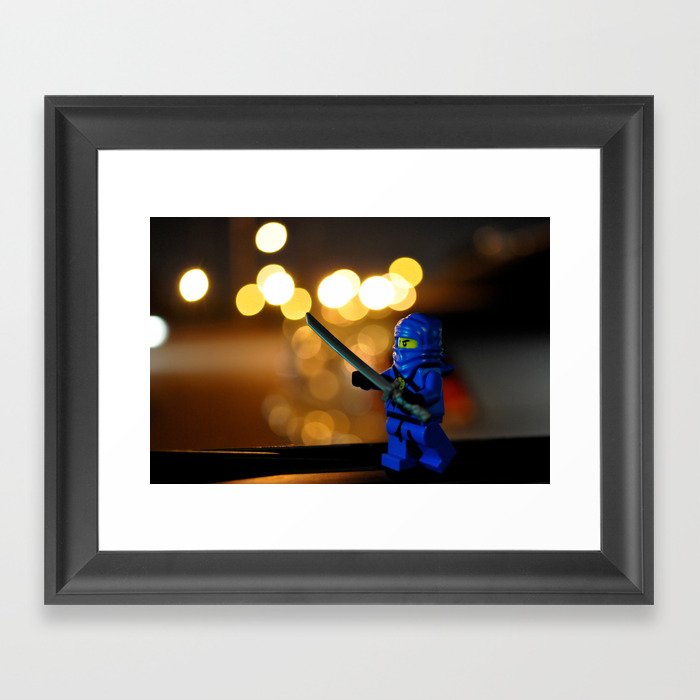 Lego Ninjago Jay Framed Art Print