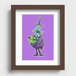 Lord Zombington Recessed Framed Print