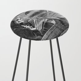 The Silent Highwayman Counter Stool
