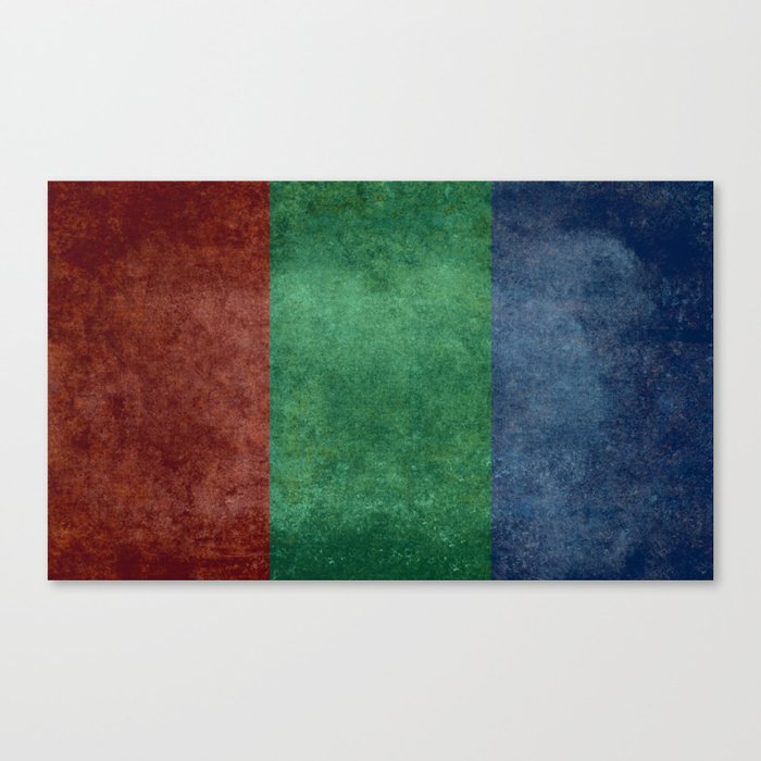 Flag of the planet Mars Canvas Print