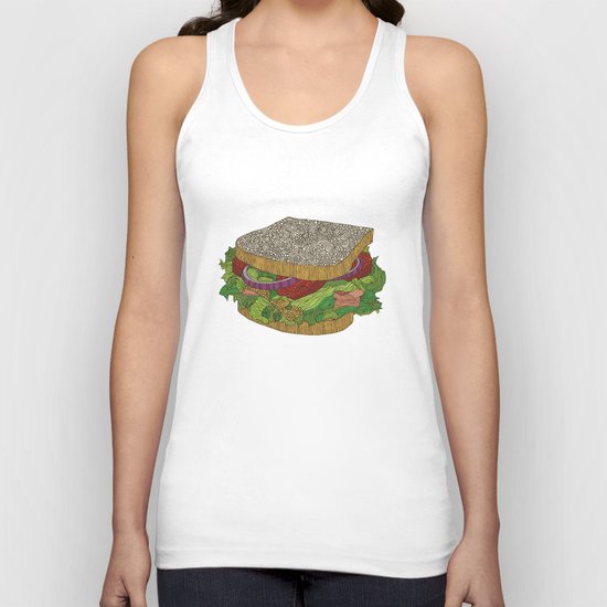 Sanduchito Unisex Tank Top
