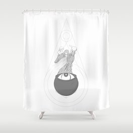 Ocular Witch Doctor Shower Curtain