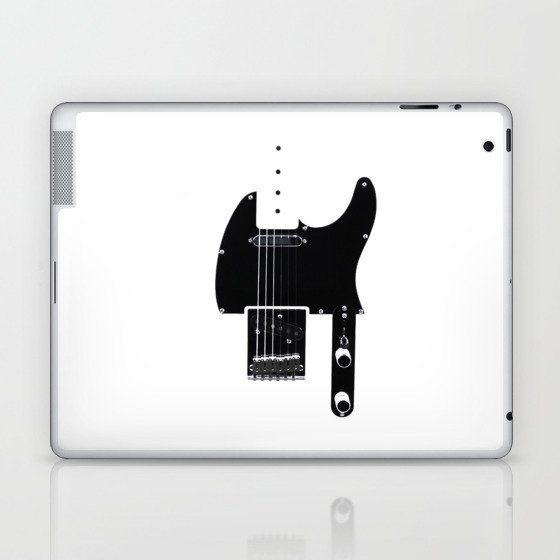 Guitar Stencil Laptop & iPad Skin