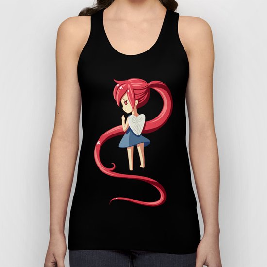 Ponytail Unisex Tank Top