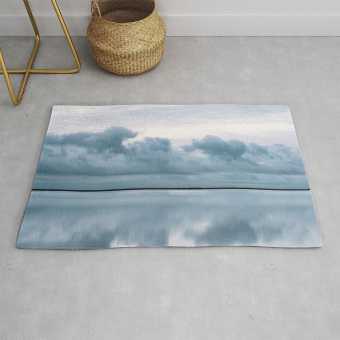 Epic Sky reflection in Iceland - Landscape Photography Rug