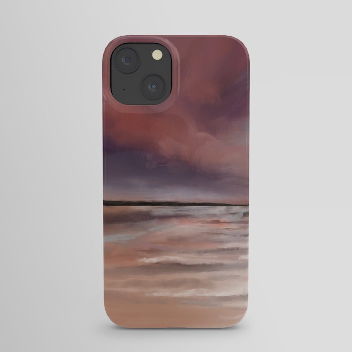 Red Sky in the Morning iPhone Case