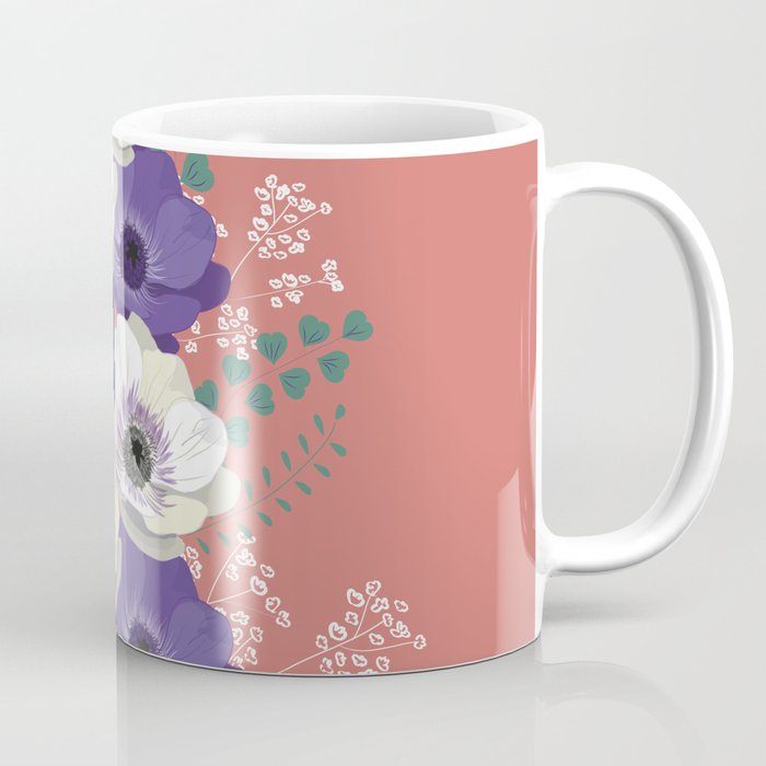 Anemones collection: bouquet II Coffee Mug
