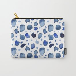 Watercolor Abstract Spotted Pattern Carry-All Pouch