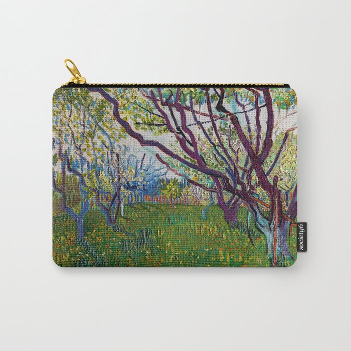 Vincent van Gogh - The Flowering Orchard Carry-All Pouch