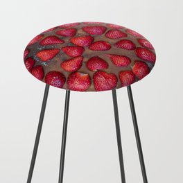 Strawberry cake Counter Stool