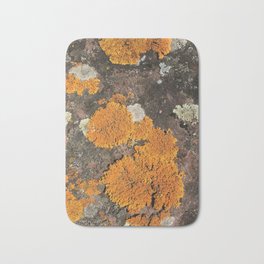 Orange you glad you're a lichen Bath Mat
